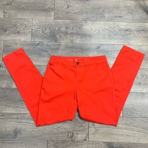 GAP Bright Red Khakis